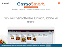 Tablet Screenshot of gastro-smart.com